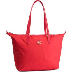 Torebka TOMMY HILFIGER - Poppy Tote AW0AW06443 614. Czerwone torebki klasyczne damskie TOMMY HILFIGER, bez wzorów, z materiału, klasyczne, bez dodatków. W wyprzedaży za 199,00 zł.