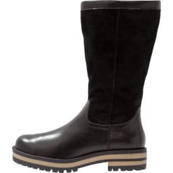 Pier One Śniegowce black. Czarne śniegowce męskie Pier One, z materiału. W wyprzedaży za 227,40 zł.