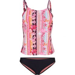 Tankini (2 części) bonprix różowy z nadrukiem. Różowe stroje kąpielowe damskie bonprix, z nadrukiem. Za 109,99 zł.