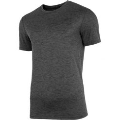4F Men's Functional T-shirt NOSH4-TSMF003-90M t-shirt męskie szare L. Szare t-shirty męskie 4f, s, bez wzorów, z elastanu, na fitness i siłownię. W wyprzedaży za 49,99 zł.