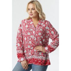 Czerwona Bluzka Mar. Czerwone bluzki damskie Born2be, xl, bez wzorów, bez kołnierzyka, bez rękawów. W wyprzedaży za 49,99 zł.