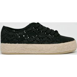 Answear - Espadryle Anesia. Szare tomsy damskie ANSWEAR, z gumy, na platformie. W wyprzedaży za 84,90 zł.