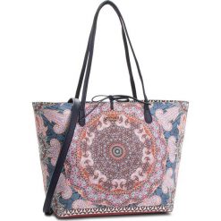 Torebka DESIGUAL - 18WAXP25 3022. Niebieskie torebki klasyczne damskie Desigual, ze skóry ekologicznej, duże. W wyprzedaży za 249,00 zł.