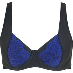 Stroje dwuczęściowe damskie: Biustonosz bikini „minimizer” bonprix czarny