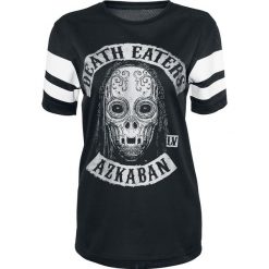 Harry Potter Death Eaters - Azkaban Koszulka damska czarny. Czarne bluzki nietoperze Harry Potter, l, z nadrukiem, z materiału, z okrągłym kołnierzem. Za 99,90 zł.