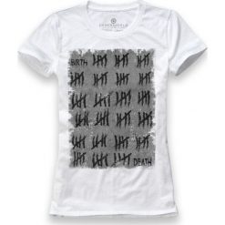 T-shirt damski UNDERWORLD From birth to death. Białe koszulki damskie Underworld, xl, z bawełny. Za 69,99 zł.
