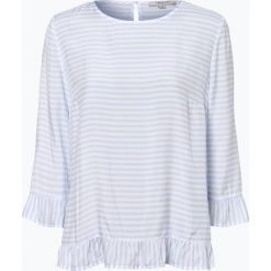 Comma casual identity - Bluzka damska, niebieski. Niebieskie bluzki damskie marki comma casual identity, bez wzorów, casualowe, bez kołnierzyka, bez rękawów. Za 149,95 zł.