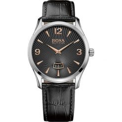 Hugo Boss - Zegarek 1513425. Czarne zegarki męskie HUGO BOSS, ze stali. W wyprzedaży za 659,90 zł.