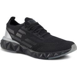 Sneakersy EA7 EMPORIO ARMANI - X8X048 XK113 N629 Black/Silver. Czarne sneakersy męskie EA7 Emporio Armani, bez zapięcia. Za 889,00 zł.