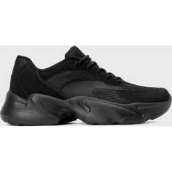 Kazar Studio - Buty. Czarne sneakersy męskie Kazar Studio, z okrągłym noskiem, na sznurówki. W wyprzedaży za 129,90 zł.