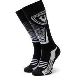 Skarpety Wysokie Unisex ROSSIGNOL - L3 W Wool & Silk RLIWX02 Black 200. Czarne skarpetki damskie Rossignol, bez wzorów, z elastanu. W wyprzedaży za 99,00 zł.