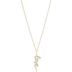 Fossil - Naszyjnik. Żółte naszyjniki damskie Fossil, metalowe. Za 219,90 zł.