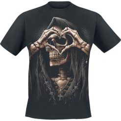 Spiral Dark Love T-Shirt czarny. Czarne koszulki męskie Spiral, l, z nadrukiem, z bawełny, z okrągłym kołnierzem. Za 74,90 zł.