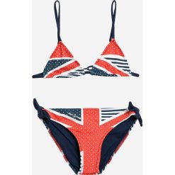 Pepe Jeans - Strój kąpielowy dziecięcy. Stroje kąpielowe dziewczęce Pepe Jeans, bez wzorów, z elastanu. W wyprzedaży za 89,90 zł.