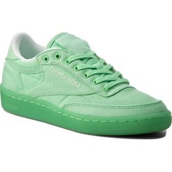 Buty Reebok - Club C 85 Canvas BD2840 Mint Green/White. Zielone buty sportowe damskie Reebok, bez wzorów, z tworzywa sztucznego, sportowe, reebok club. W wyprzedaży za 229,00 zł.