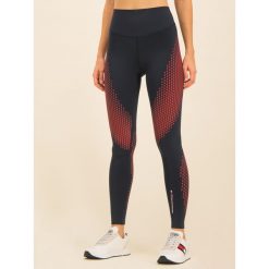 Legginsy Tommy Sport Modulas S10S100441. Niebieskie spodnie damskie Tommy Sport, s, z elastanu. W wyprzedaży za 359,00 zł.
