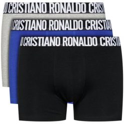 Komplet 3 par bokserek Cristiano Ronaldo CR7 Basic 8100-49-664. Bokserki męskie Cristiano Ronaldo CR7, bez wzorów. Za 129,00 zł.