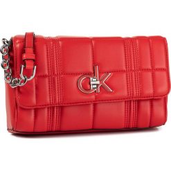 Torebka CALVIN KLEIN - Re-Lock Flap Xbody Q K60K605834 Process Red. Czerwone listonoszki damskie Calvin Klein, bez wzorów, ze skóry ekologicznej, bez dodatków. W wyprzedaży za 549,00 zł.