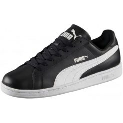 Puma Buty Sportowe Smash L Black White 45. Białe buty do tenisa męskie Puma, z paskami. W wyprzedaży za 153,00 zł.