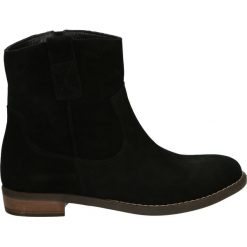 Botki - 36090S1 BLACK. Czarne botki damskie zamszowe marki Venezia. Za 349,00 zł.