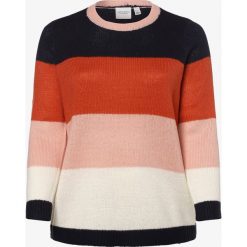 Junarose - Sweter damski – Jrbillu, niebieski. Niebieskie swetry damskie Junarose, bez wzorów, z dzianiny, eleganckie, bez rękawów, bez kaptura. Za 159,95 zł.