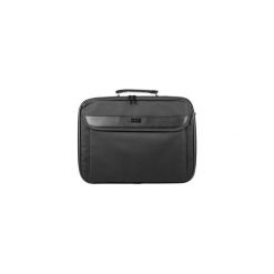 Torba do laptopa Natec Antelope black 17.3". Czarne torby na laptopa marki Natec, w paski, z materiału. Za 58,99 zł.
