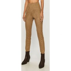 Vero Moda - Spodnie. Zielone spodnie damskie Vero Moda, s, z elastanu, z podwyższonym stanem. Za 129,90 zł.