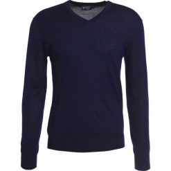Swetry klasyczne męskie: Hackett London Sweter midnight