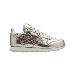 BUTY REEBOK CLASSIC LEATHER METALLIC INFANTS BS7461. Szare buciki niemowlęce marki Reebok. Za 139,00 zł.