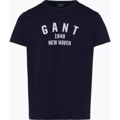 T-shirty męskie: Gant – T-shirt męski, niebieski