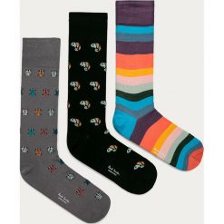 Paul Smith - Skarpetki (3-pack). Szare skarpetki męskie Paul Smith, bez wzorów, z elastanu. Za 259,90 zł.