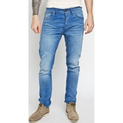 Selected - Jeansy Five Rico. Niebieskie jeansy męskie Selected, z aplikacjami. W wyprzedaży za 139,90 zł.