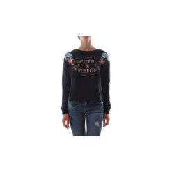 Bluzy Guess W83Q17 K7EX0 BONNIE. Czarne bluzy damskie Guess, s, z aplikacjami, bez rękawów, bez kaptura. Za 273,58 zł.