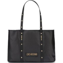 Love Moschino Torebka Czarny. Czarne torebki klasyczne damskie Love Moschino, bez wzorów, z materiału, bez dodatków. Za 809,95 zł.