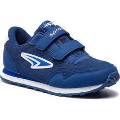 Sneakersy SPRANDI - CP23-15777-02 Blue 1. Niebieskie trampki chłopięce Sprandi, bez wzorów, ze skóry ekologicznej, na rzepy. Za 79,99 zł.