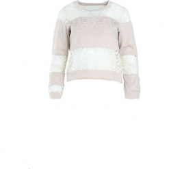 Jasnobeżowa Bluza Move Around. Brązowe bluzy damskie Born2be, l. Za 29,99 zł.
