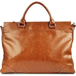 Skórzana damska aktówka DAN-A T68 camel - camel. Brązowe aktówki damskie DAN-A, bez wzorów, ze skóry, bez dodatków. Za 299,99 zł.
