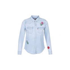 Koszule Levis ULTIMATE WESTERN. Niebieskie koszule damskie Levi's®, s, bez wzorów, bez kołnierzyka, bez rękawów. Za 399,00 zł.