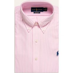 Polo Ralph Lauren - Koszula. Różowe koszule męskie Polo Ralph Lauren, s, bez wzorów, z bawełny, casualowe, polo, z długim rękawem. Za 559,90 zł.