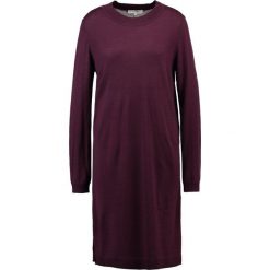 Sukienki: Selected Femme SFEILEEN Sukienka dzianinowa dark red