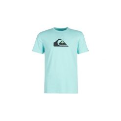 T-shirty z krótkim rękawem Quiksilver M AND W. Niebieskie t-shirty męskie Quiksilver, s, bez wzorów, bez kołnierzyka, krótkie. Za 109,00 zł.
