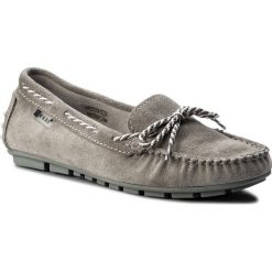 Mokasyny damskie: Mokasyny NESSI – 18307 Szary W3