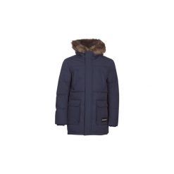 Kurtki pikowane Calvin Klein Jeans MID LENGTH DOWN PARKA. Niebieskie kurtki męskie Calvin Klein Jeans, xl, bez wzorów, z jeansu, bez kaptura. Za 923,30 zł.