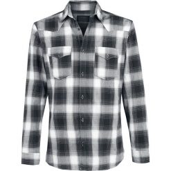 Produkt Taka Check Shirt Koszula czarny/biały. Białe koszule męskie na spinki Produkt, m, z koszulowym kołnierzykiem, z długim rękawem. Za 79,90 zł.