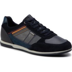 Sneakersy GEOX - U Renan B U824GB 0CL22 C4458 Navy/Denim. Niebieskie sneakersy męskie Geox, na co dzień, bez wzorów, ze skóry, klasyczne, bez zapięcia. Za 479,00 zł.