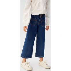 Mango Kids - Jeansy Palace 110-164 cm. Zielone jeansy dziewczęce Mango Kids, bez wzorów, z elastanu. Za 89,90 zł.