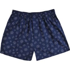 BOKSERKI XMASS TKANINOWE. Niebieskie bokserki męskie Top Secret, bez wzorów, z tkaniny. W wyprzedaży za 14,99 zł.