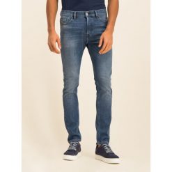Jeansy Slim Fit Diesel D-Luster 00SID9 0095H. Niebieskie jeansy męskie Diesel, m, bez wzorów, z elastanu. Za 529,00 zł.