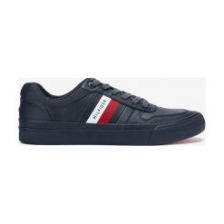 Tommy Hilfiger Tenisówki Niebieski. Niebieskie trampki i tenisówki damskie TOMMY HILFIGER, bez wzorów, z materiału, bez zapięcia. Za 462,95 zł.