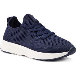 Sneakersy MARC O'POLO - 902 15263503 600 Navy 890. Niebieskie półbuty damskie Marc O'Polo, z tworzywa sztucznego. W wyprzedaży za 279,00 zł.